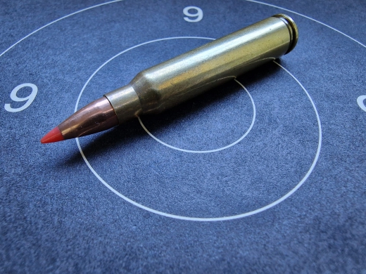 .223 Remington / 5,56 x 45 NATO Spezialgeschoss Rot