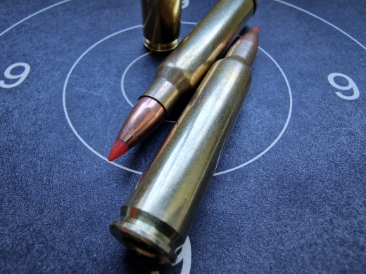 .223 Remington / 5,56 x 45 NATO Spezialgeschoss Rot