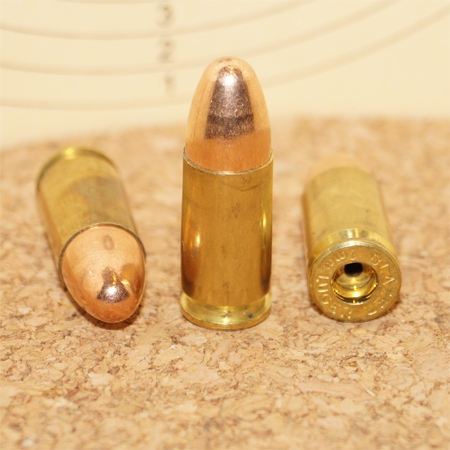 9mm Para / 9mm Luger - Messing / Kupfer