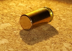 Patronenmagnet - 9mm Para / 9mm Luger Messing